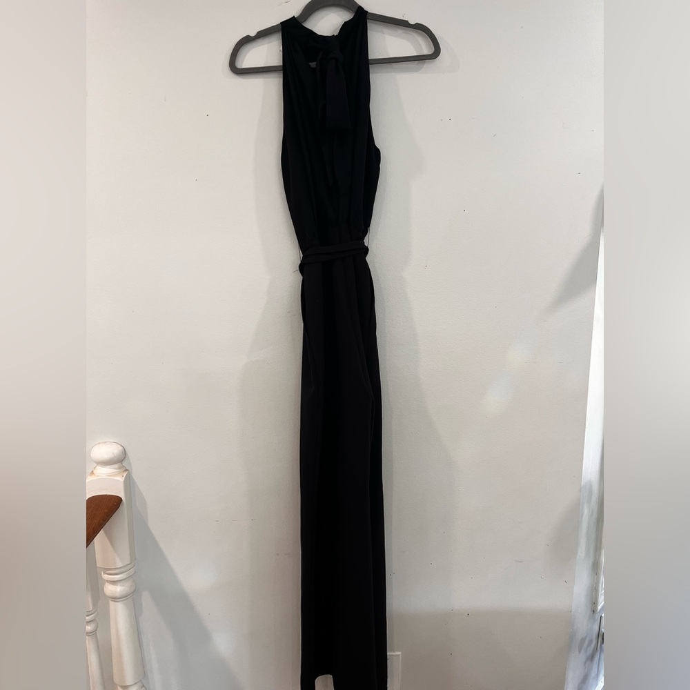 ⭐️ 5/$20⭐️Joe fresh open back tie neck belted jumpsuit
